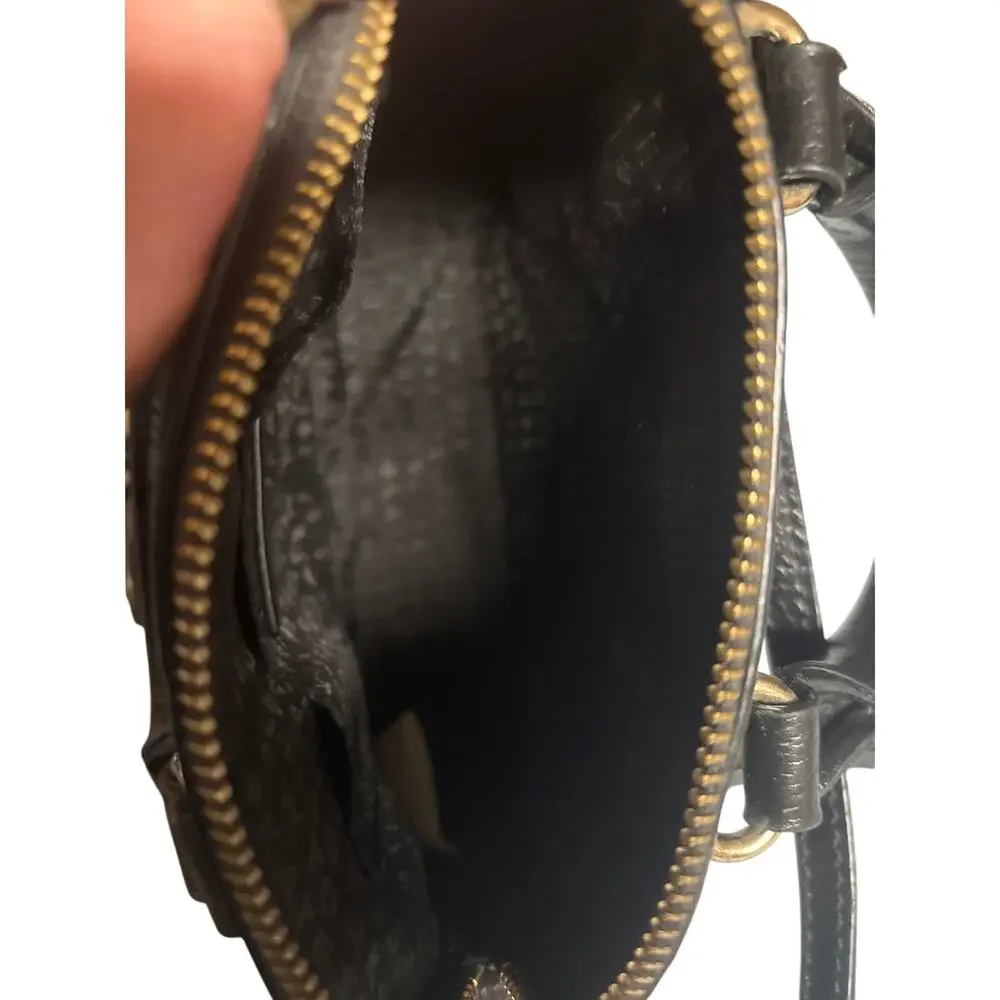 Kate Spade Wellesley Mini Rachelle Satchel Leather Crossbody Top Handle Black